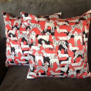 Kate Spade Poodle Throw Pillow